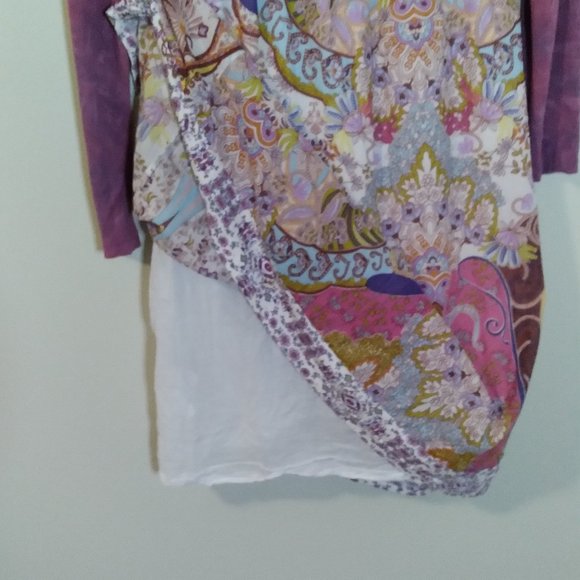 Linea Tesini Dress Bohemian inspired print - Picture 6 of 9